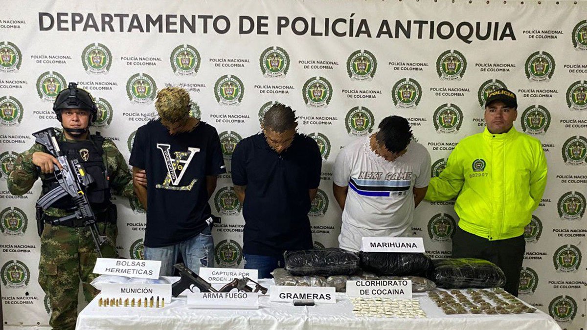 En Caucasia fue capturado el presunto jefe de sicarios de ‘Los del Bajo’